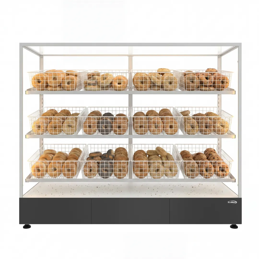 Koolmore KM-FDC-B12 Refrigerated Case, 60" W, 9.2 cu ft, NSF