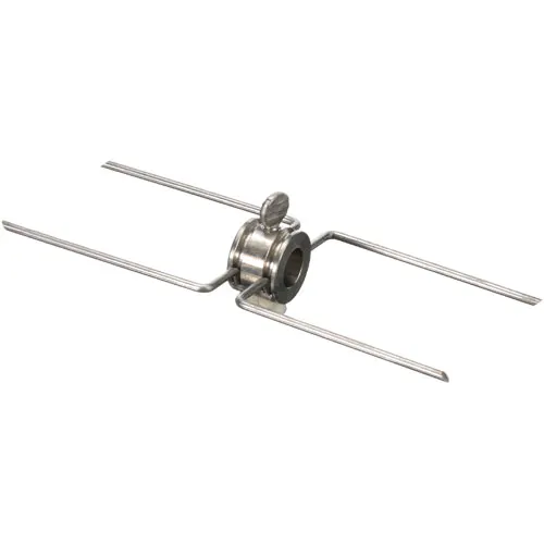 AllPoints 262499 Skewer with Thumb Screw, Stainless Steel, Replaces Attias 127 and Hickory 185