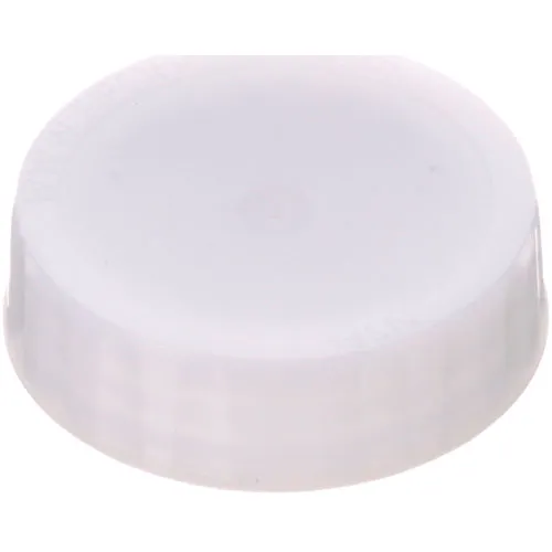 AllPoints 2801964 Identification Label Cap for FIFO Bottle™, Clear White End Cap