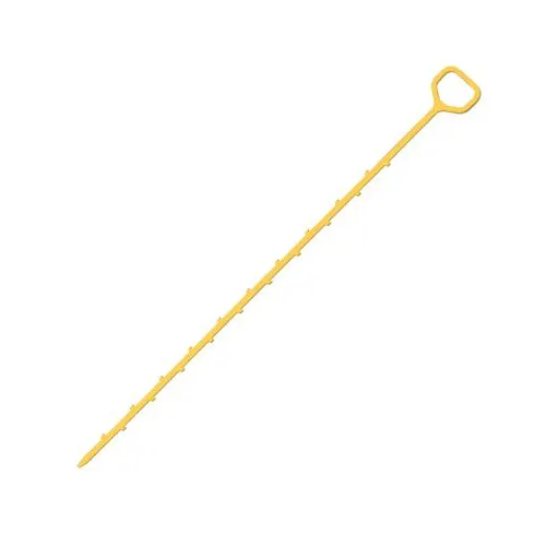 AllPoints 36573 Drain Unclogging Stick – 17" White Plastic Maintenance Tool for Janitorial Use