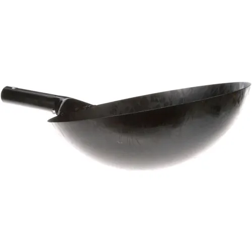 AllPoints 78271 14" Wok Pan with Handle, 18‑Gauge Steel, 14" OD, Restaurant‑Grade Commercial Cookware