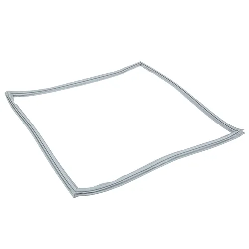 AllPoints 8016148 Refrigerator Door Gasket, 24.5" x 24.5", 4‑Sided Magnetic Gray Vinyl Seal