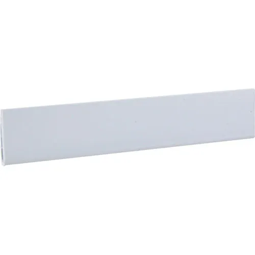 AllPoints 12690 Metro Shelf Marker, 6" x 1-1/4" White Corrosion‑Proof Holder for Super Erecta® Shelving