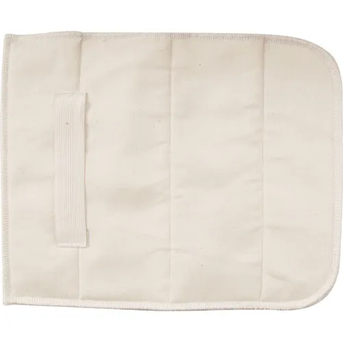 AllPoints 1331279 Hot Pad, White Rectangular 8½" x 11" Cotton Pot Holder, Heat Resistant to 300°F