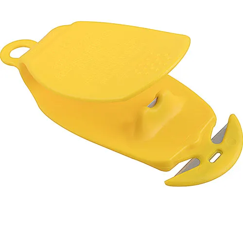 AllPoints 1421759 Viper PRO Cutter, 3‑3/4" × 1‑7/8", Plastic, 4 Steel Blades, Dishwasher Safe, NSF