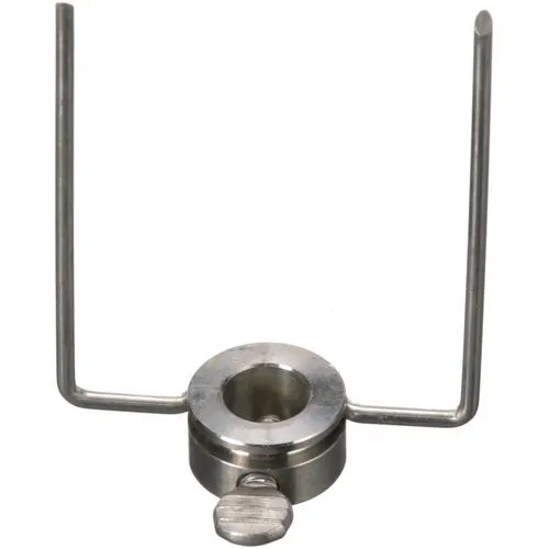 AllPoints 262498 Metal Skewer – Single Steel with Thumb Screw, Replaces Attias 126 & Hickory 186