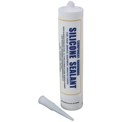 AllPoints 851115 Silicone Cartridge Caulk, 10.3 oz White FDA-Approved, Premium Sealant Material