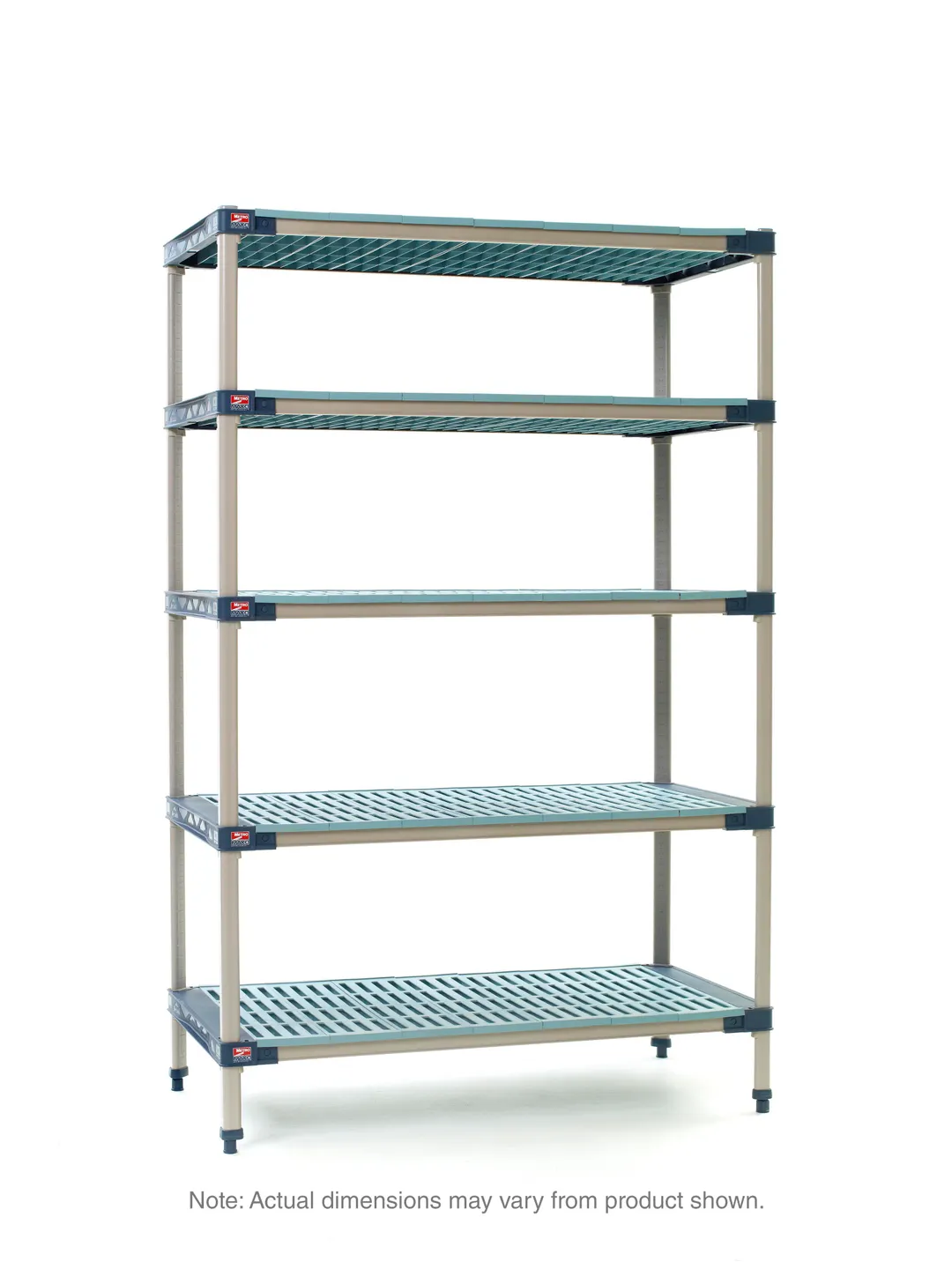 Metro 5X537G4 All Plastic Shelving Unit