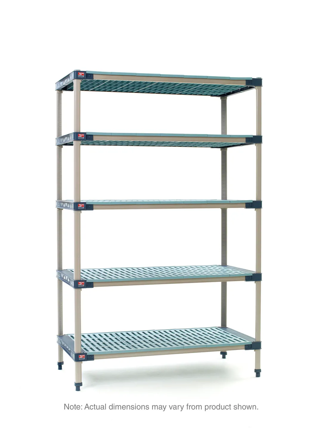 Metro 5X547G4 All Plastic Shelving Unit