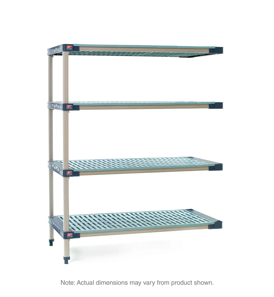 Metro AX416G4 All Plastic Shelving Unit