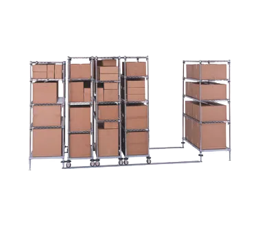 Metro LBTAS Track Shelving System
