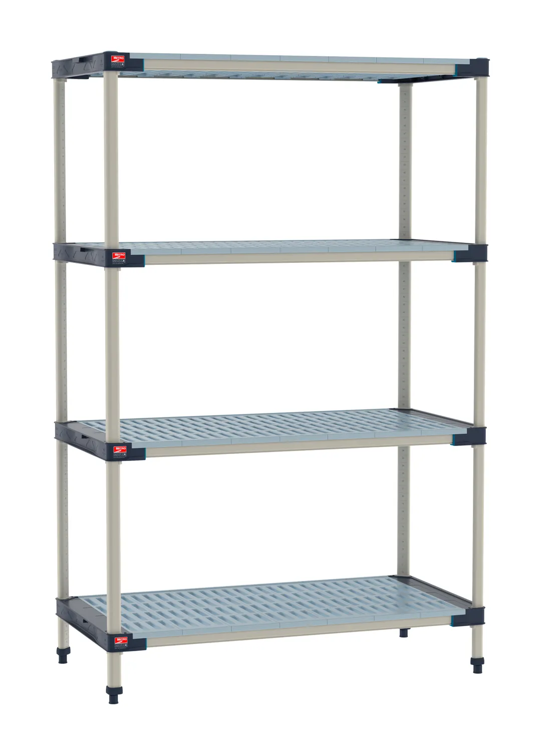 Metro M4-1848G-74-S4 All Plastic Shelving Unit