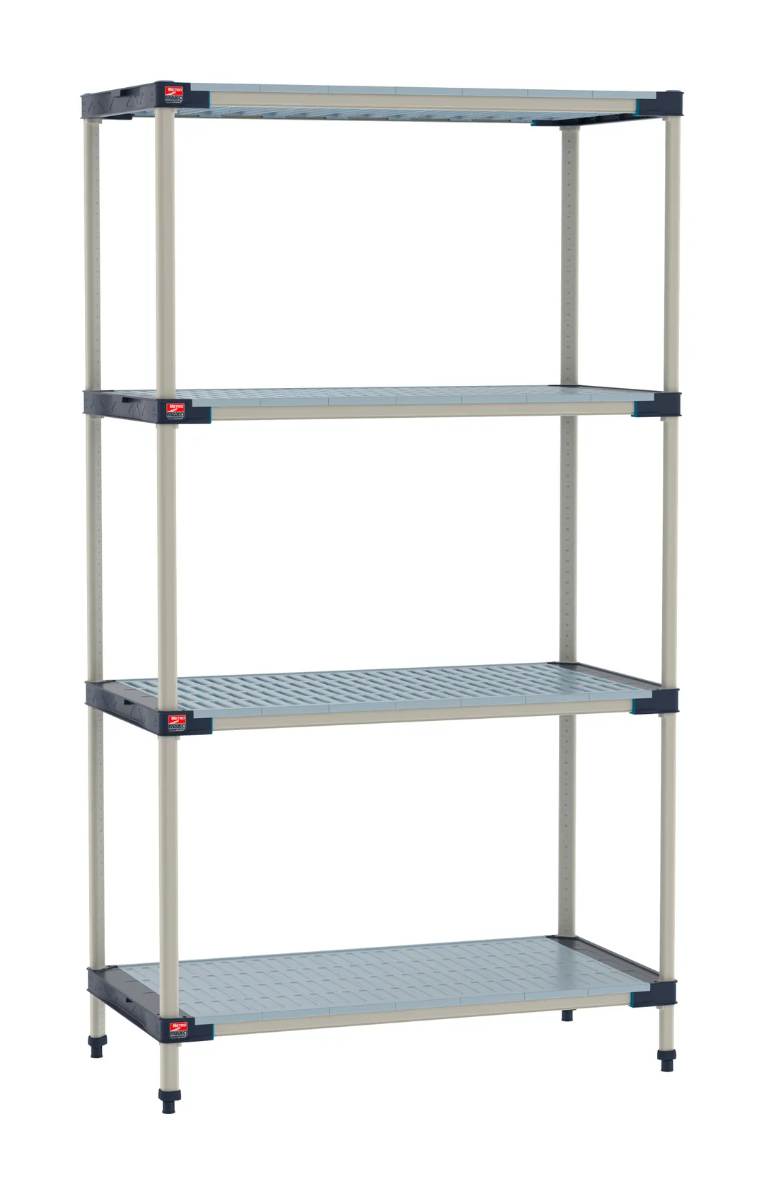 Metro M4-2436GF-86-S4 All Plastic Shelving Unit