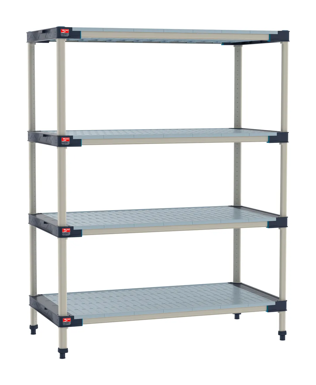 Metro M4-2460F-63-S4 All Plastic Shelving Unit