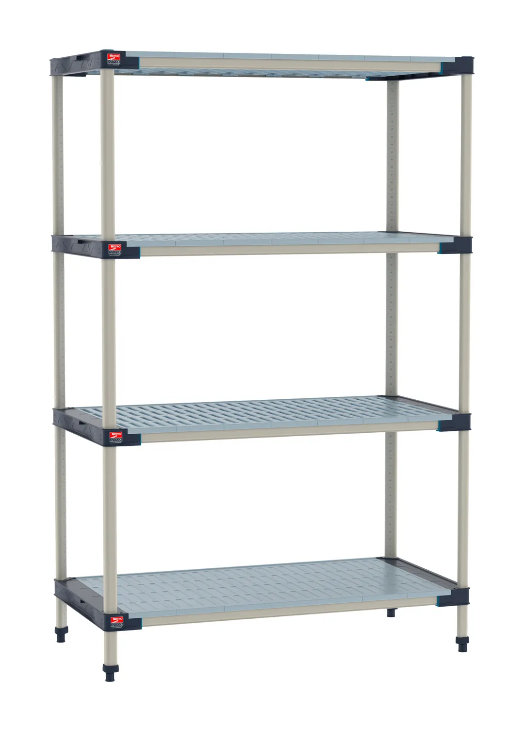 Metro M4-2460GF-74-S4 All Plastic Shelving Unit