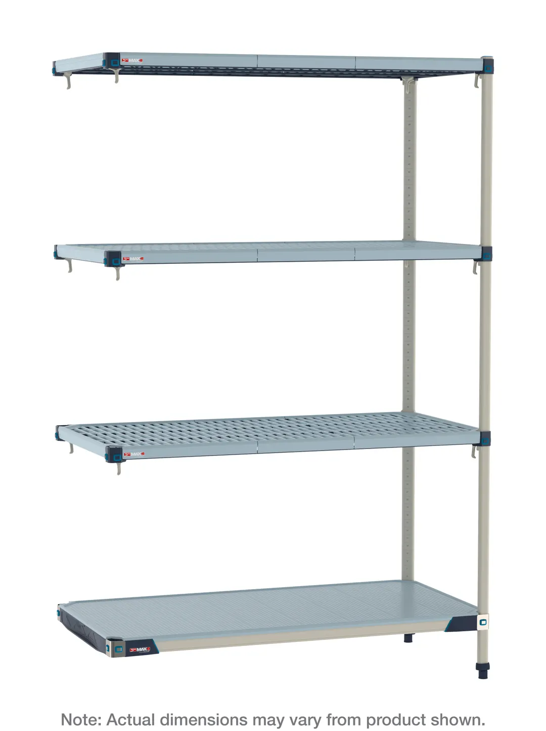 Metro MQ-1824GF-74-A4 All Plastic Shelving Unit