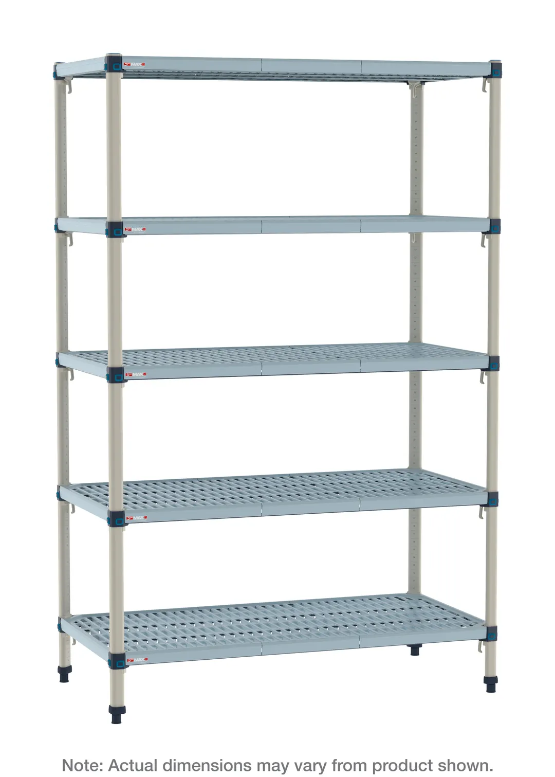 Metro MQ-1836G-74-S5 All Plastic Shelving Unit