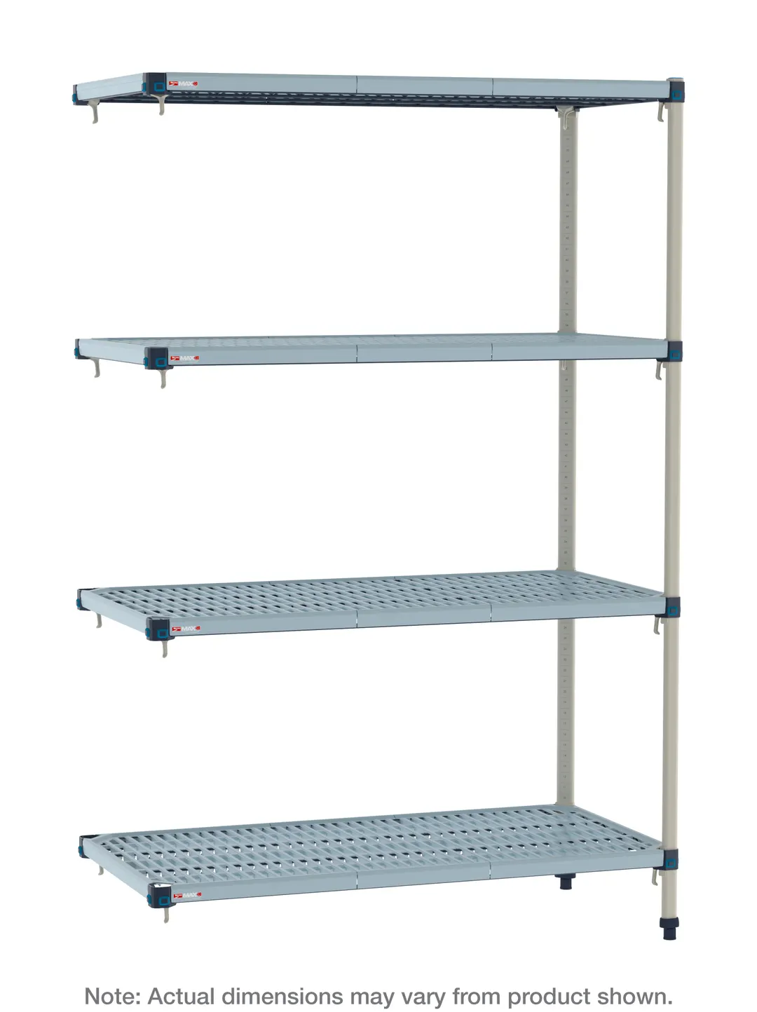 Metro MQ-1848G-74-A4 All Plastic Shelving Unit