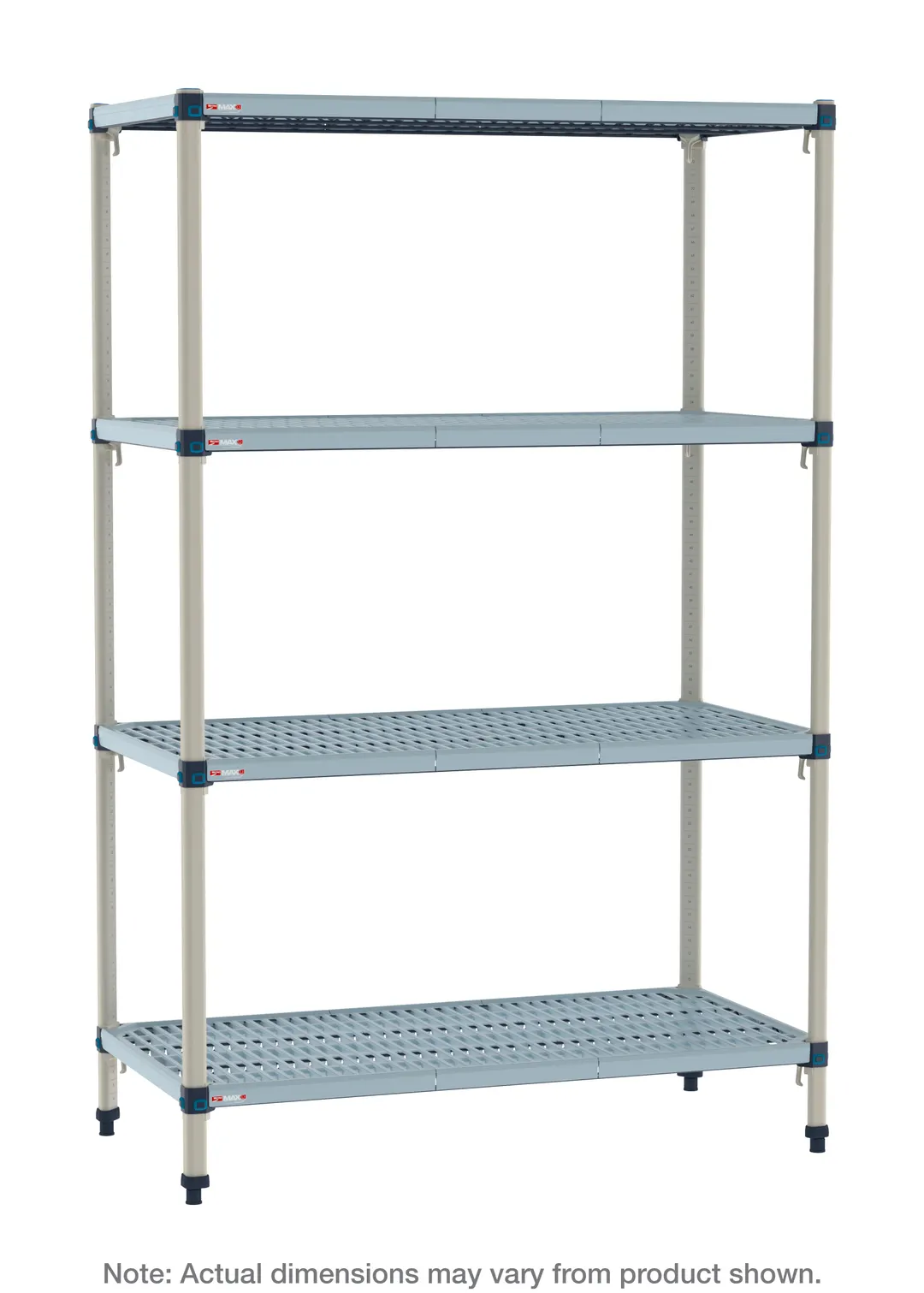 Metro MQ-2148G-74-S4 All Plastic Shelving Unit