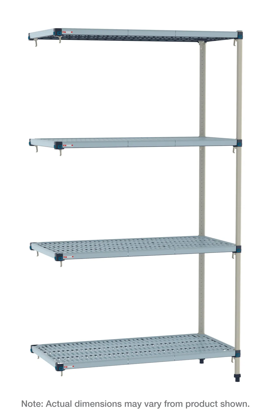 Metro MQ-2424G-86-A4 All Plastic Shelving Unit