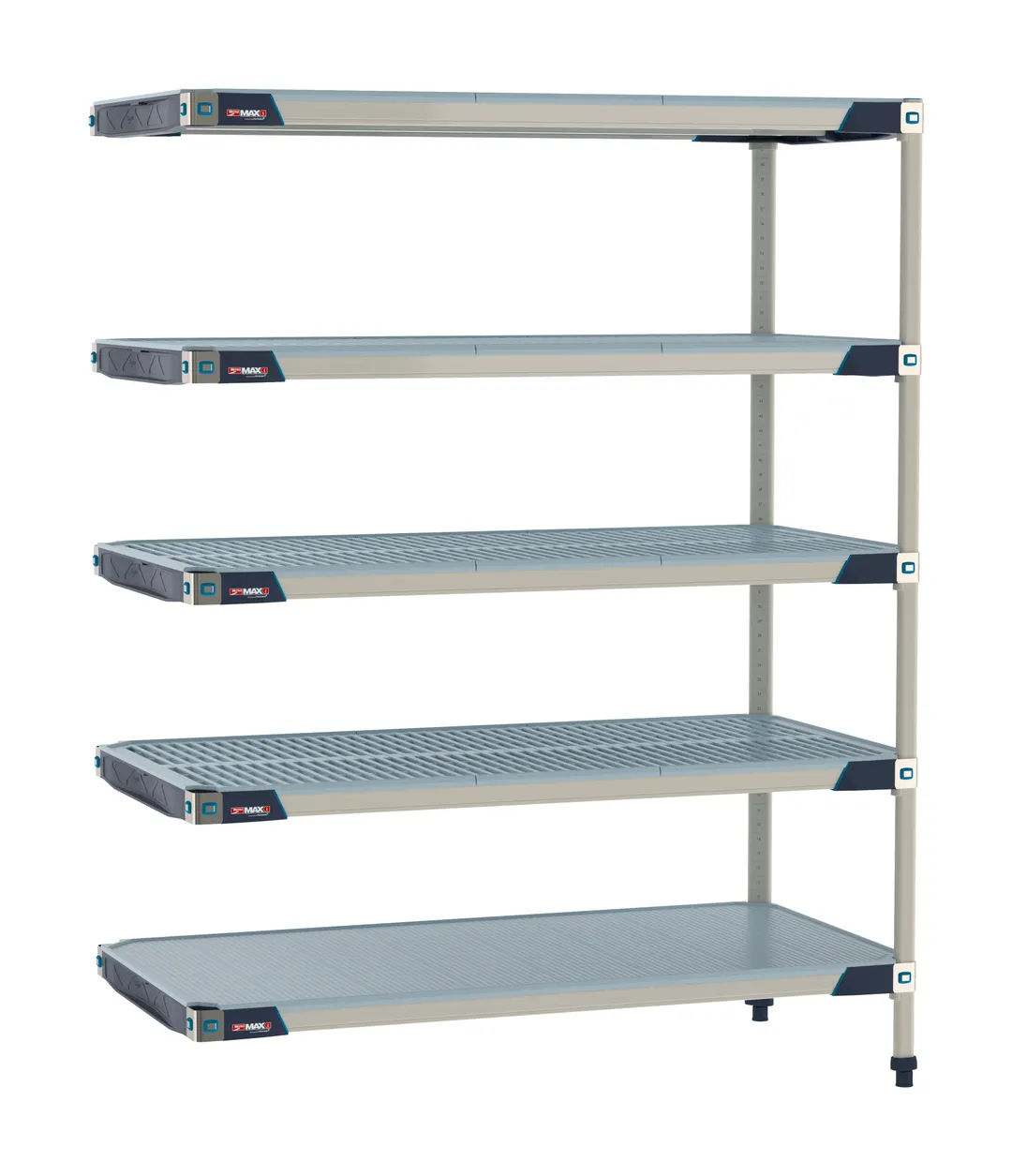 Metro MX-1824GF-63-A5 All Plastic Shelving Unit