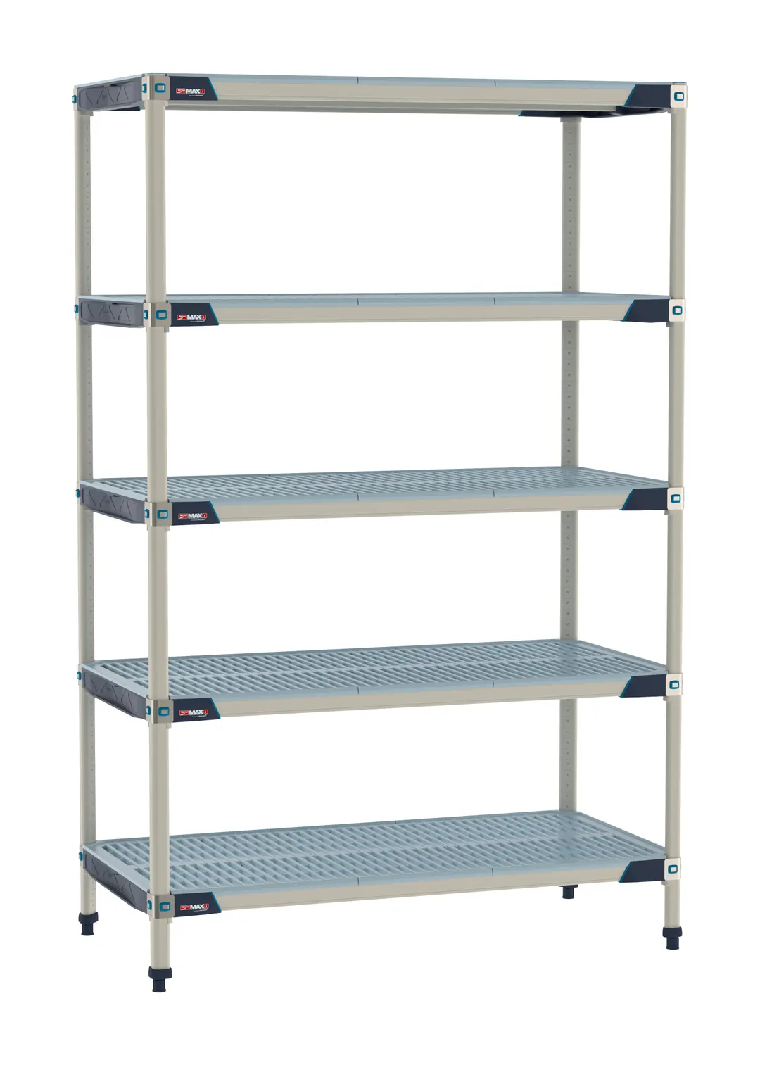 Metro MX-1848G-74-S5 All Plastic Shelving Unit