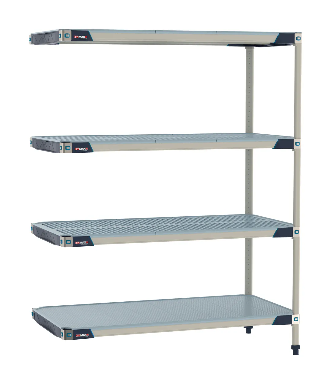 Metro MX-1848GF-63-A4 All Plastic Shelving Unit