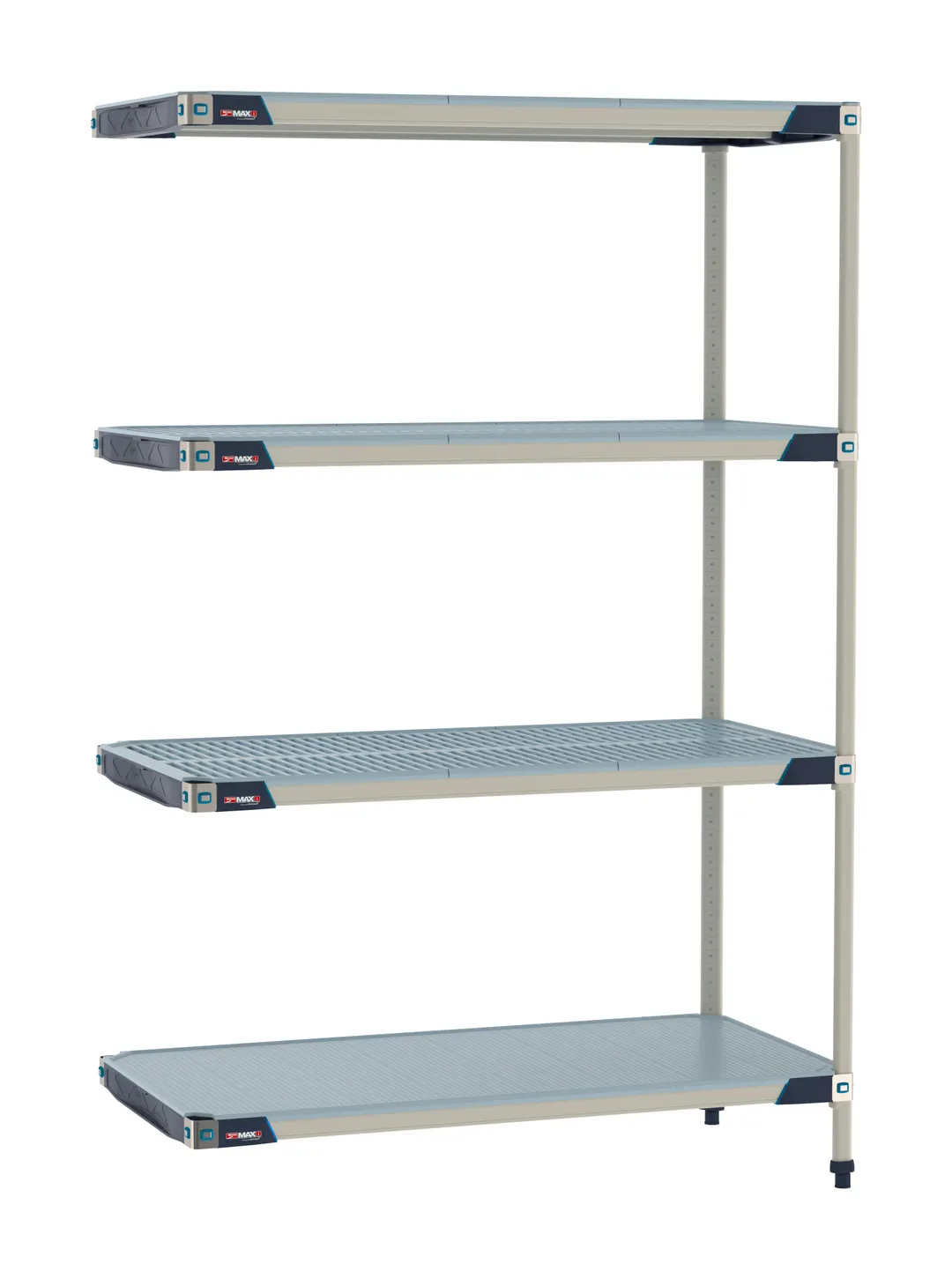 Metro MX-1848GF-74-A4 All Plastic Shelving Unit