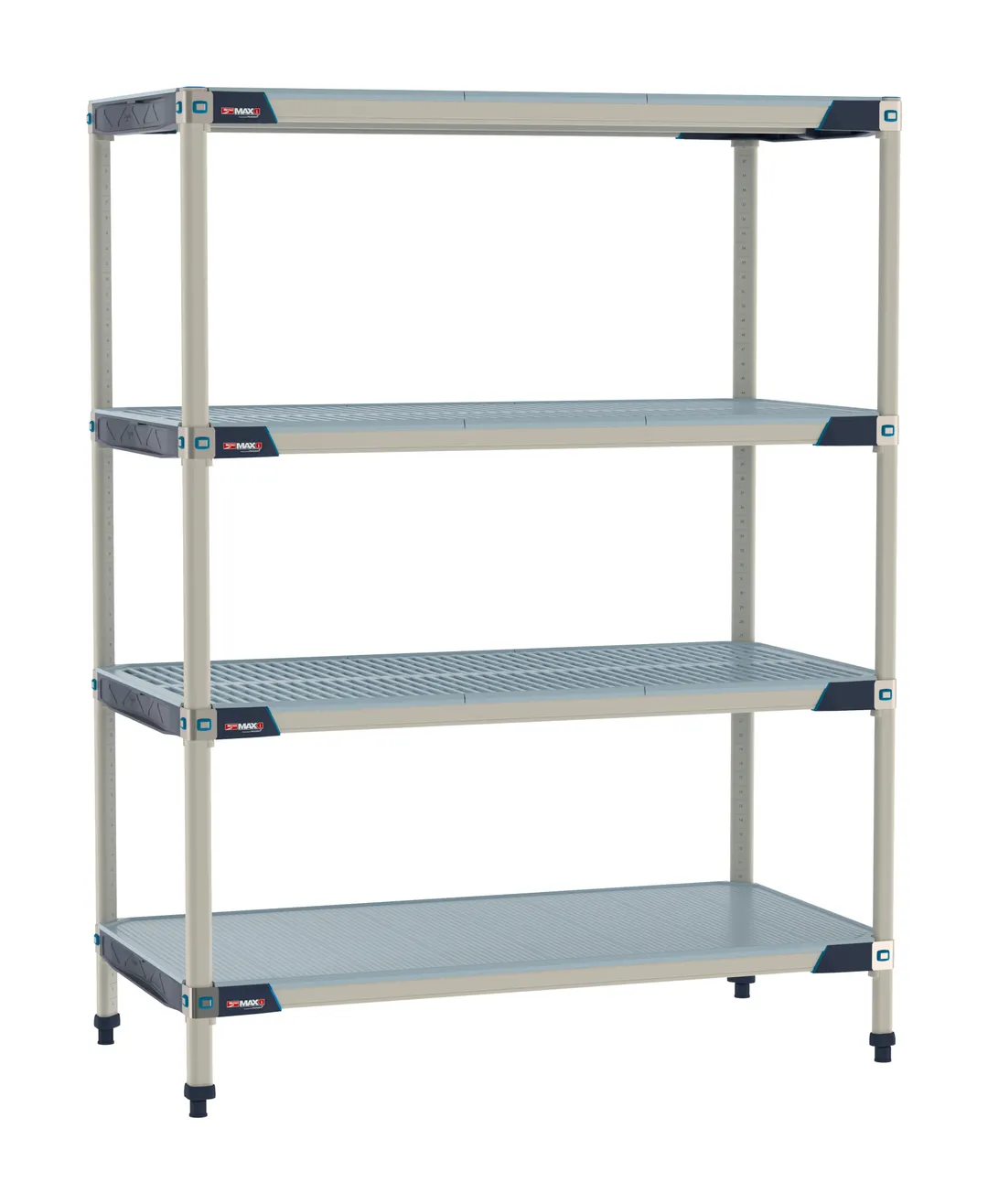 Metro MX-2424GF-63-S4 All Plastic Shelving Unit