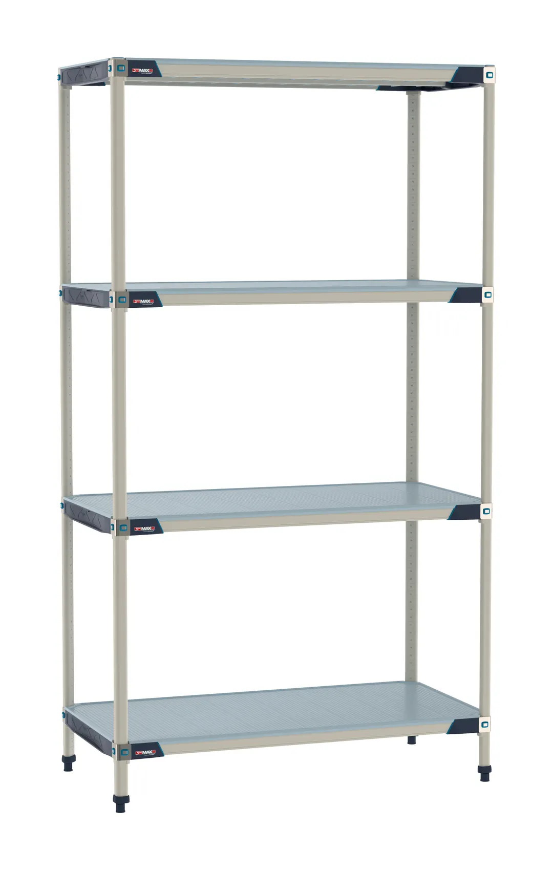 Metro MX-2442F-86-S4 All Plastic Shelving Unit