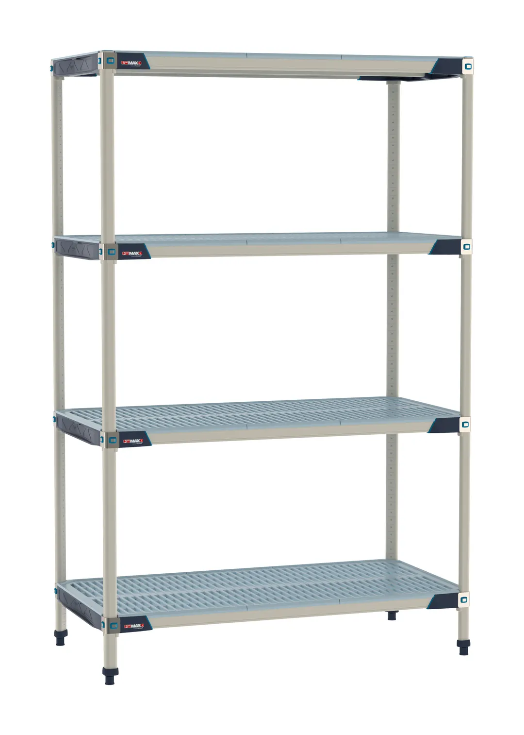 Metro MX-2454G-74-S4 All Plastic Shelving Unit