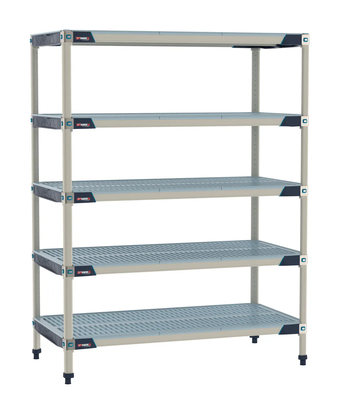 Metro MX-2472G-63-S5 All Plastic Shelving Unit