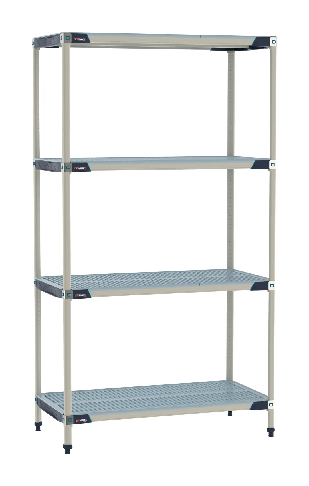 Metro MX-2472G-86-S4 All Plastic Shelving Unit