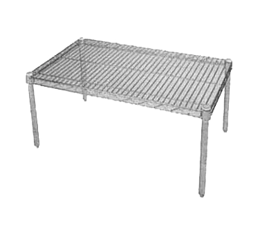 Metro P1836NS Erecta® Dunnage Rack, 36" W x 18" D Platform, 14½" Height, Stainless Steel, NSF, Open Wire