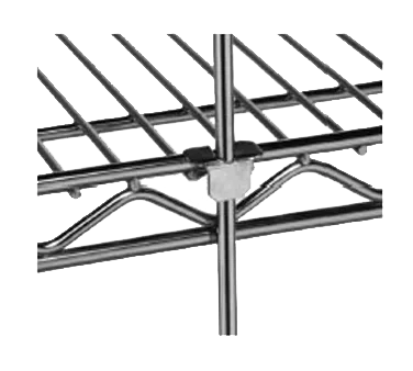 Metro R61C Super Erecta Rod & Tabs, 61", chrome