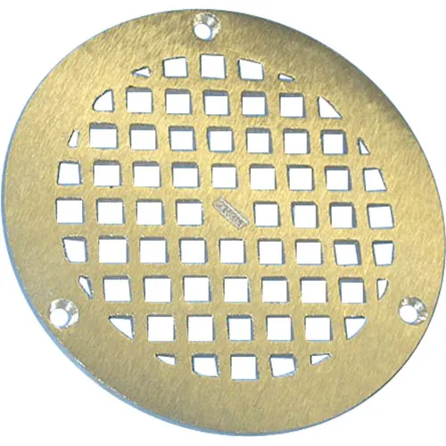 AllPoints 1171496 Floor Drain Cover, 6" O.D., nickel bronze