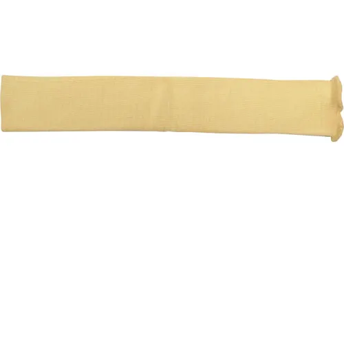 AllPoints 1331440 Protective Sleeve - 18" Heat‑Resistant Kevlar® Arm Sleeve, Yellow, Up to 250°F