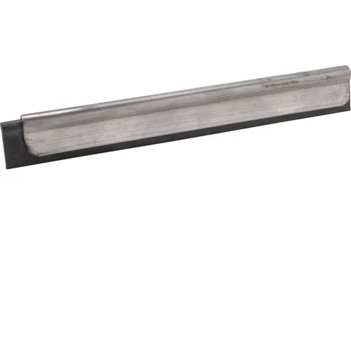 AllPoints 1421065 Unger Window Squeegee Channel, 6" Stainless Steel Notched “S" - Type Channels