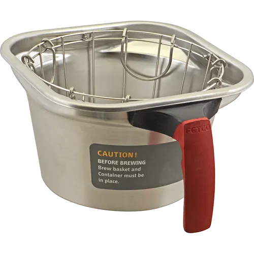 AllPoints 2762073 Brew Basket Handle, 9" Sqx5"D, Red magnetic