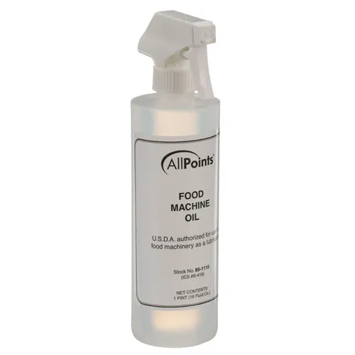 AllPoints 851110 Food Machine Oil 16 oz Food‑Grade Lubricant – Replaces Berkel 4675‑00183