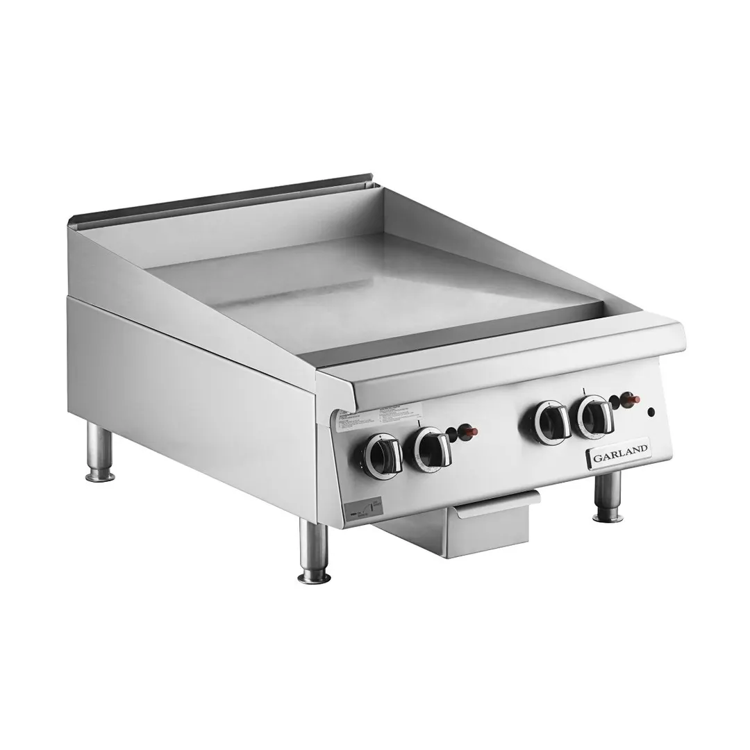 Garland US Range GTGG24-GT24M-SIGNATURE 23" Countertop Gas Griddle with Thermostatic Controls