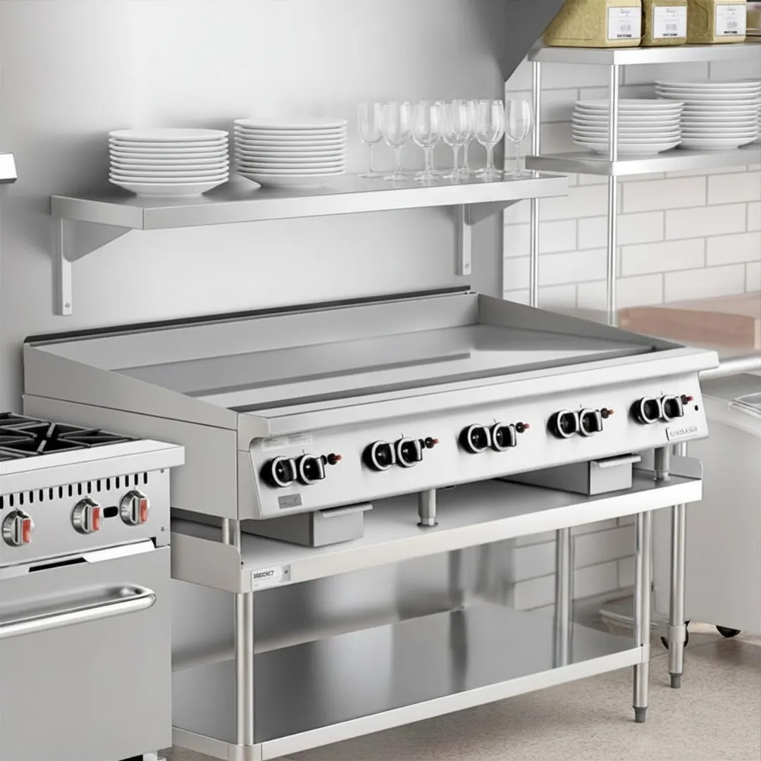 Garland US Range GTGG60-GT60M-SIGNATURE 59" Countertop Gas Griddle with Thermostatic Controls