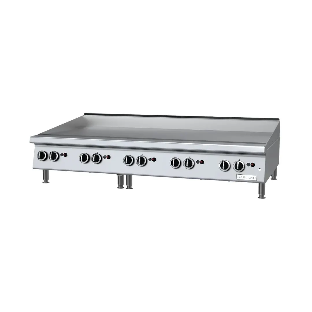 Garland US Range GTGG60-GT60M-SIGNATURE 59" Countertop Gas Griddle with Thermostatic Controls