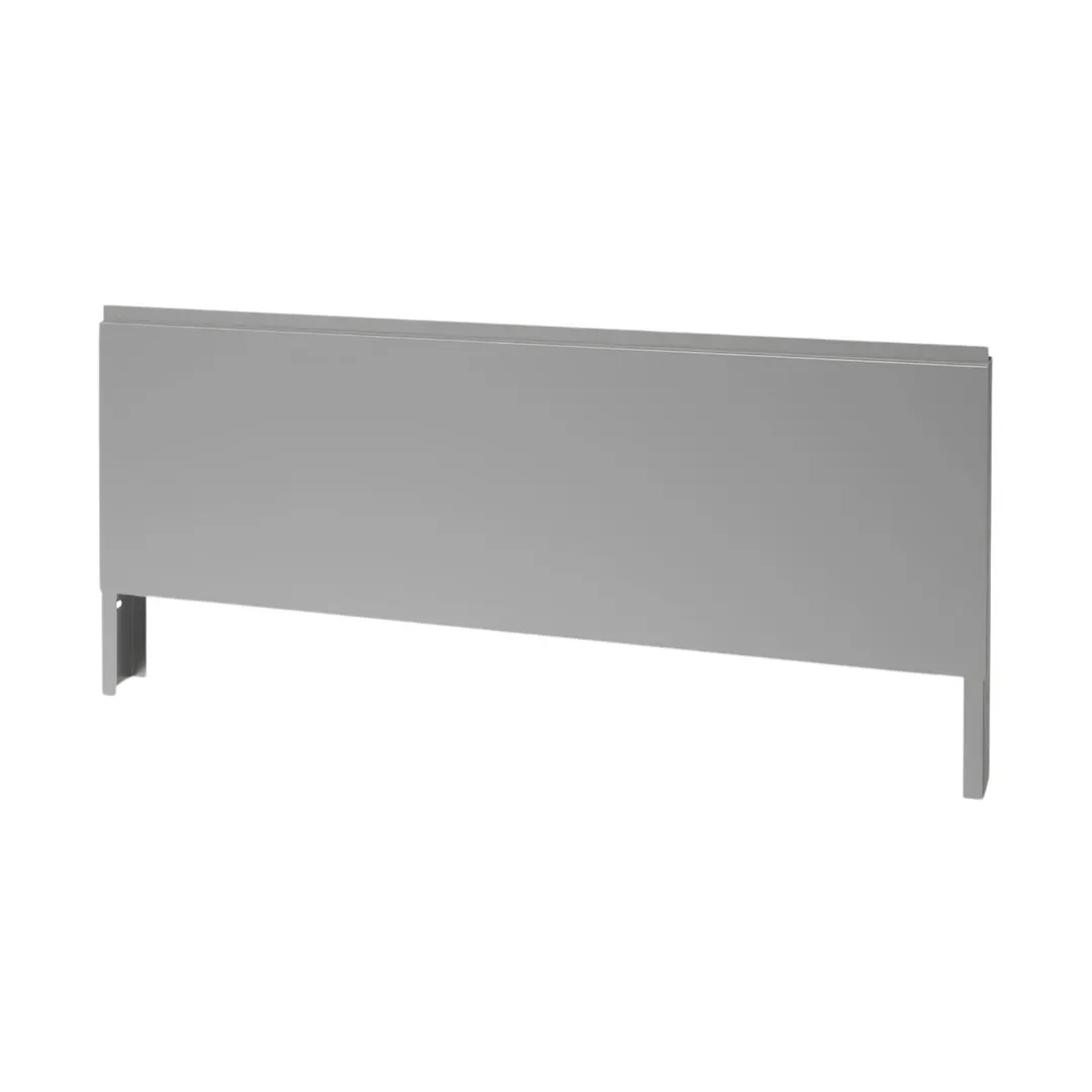 Garland US Range M34BG 34" x 17" Stainless Steel Backguard Flue Riser without Shelves