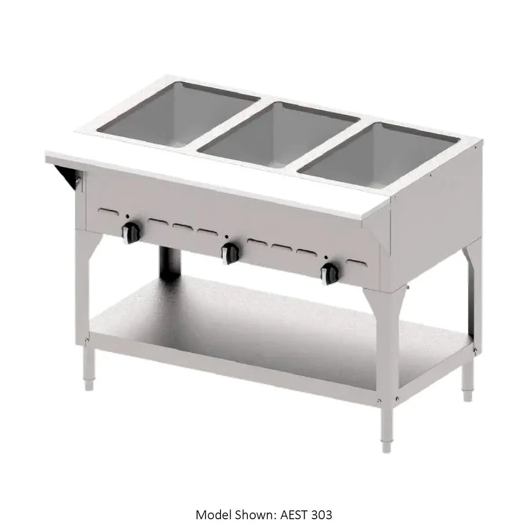 Asber AEST E 303 Electric Hot Food Serving Counter