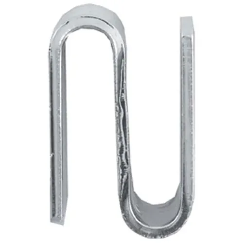 AllPoints 36259 S-Hook - Plated Steel Shelving Hook, Replaces Intermetro 9995Z, 1.5in Shank, Chrome, 12 Pack