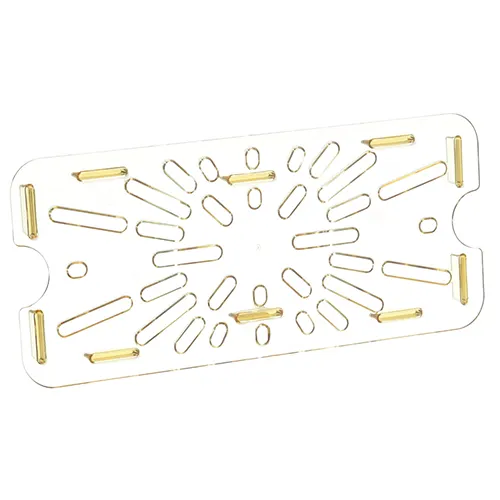 AllPoints 76290 Drain Pan, 1/3 Size Polycarbonate Tray, Fits Cambro 30HPD, Prince Castle 86-168-3A6