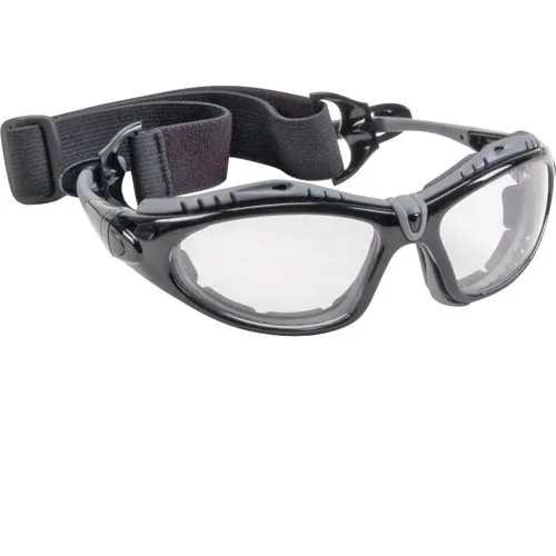 AllPoints 1421590 Safety Glasses Goggles - Clear Anti‑Fog Design, Polycarbonate Lens, Soft Strap