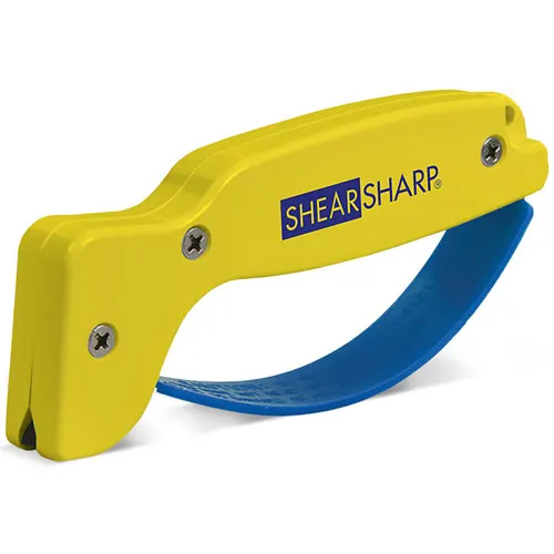 AllPoints 2801229 Shear Sharp® Scissor Sharpener, 5.5" Manual, Carbide Tungsten Blades, Finger Guard