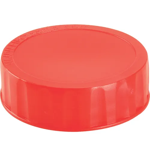 AllPoints 2801637 FIFO Squeeze Bottle Lid, Red Identification Label End Cap, No Tip, - Pack